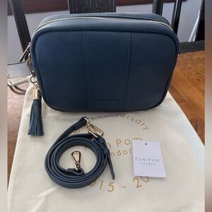 Pom Pom London City Bag Nordic Blue